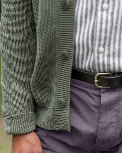 Bay Cardigan / Pine