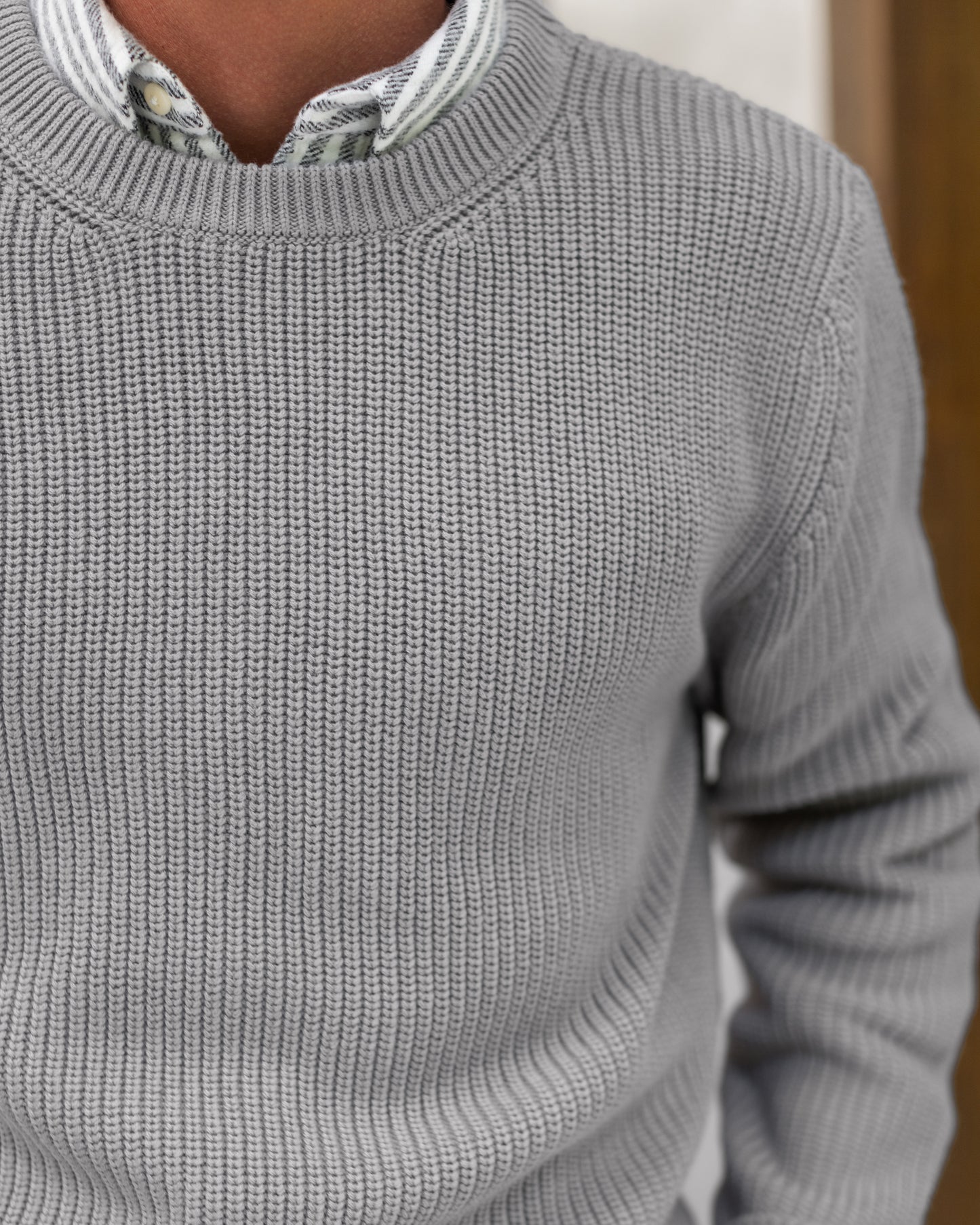 Bay Sweater / Steel
