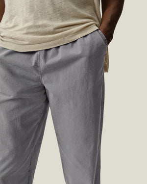 Air Cotton Bo Pants / Silver
