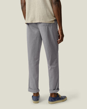 Air Cotton Bo Pants / Silver