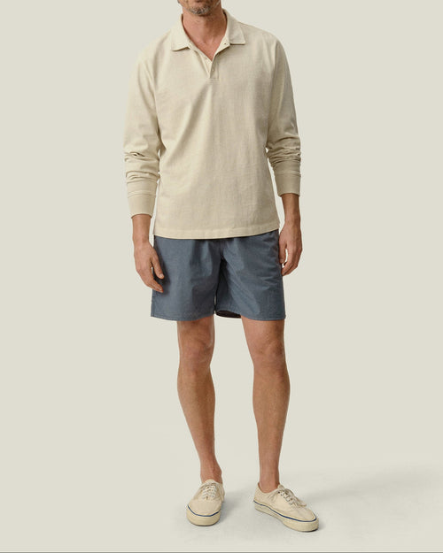 Air Cotton Bo Shorts / Lake