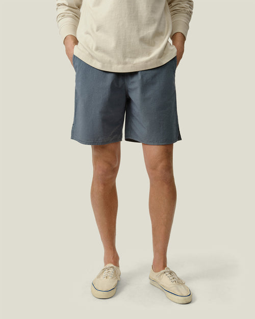 Air Cotton Bo Shorts / Lake