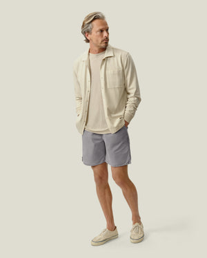 Air Cotton Bo Shorts / Silver