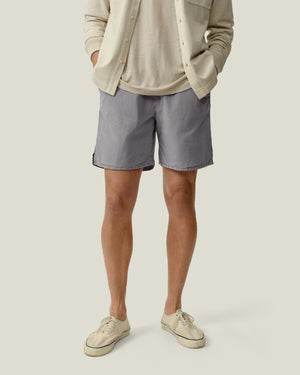 Air Cotton Bo Shorts / Silver