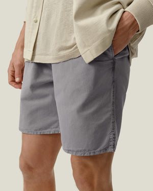 Air Cotton Bo Shorts / Silver