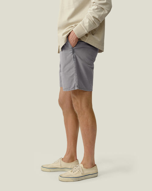 Air Cotton Bo Shorts / Silver