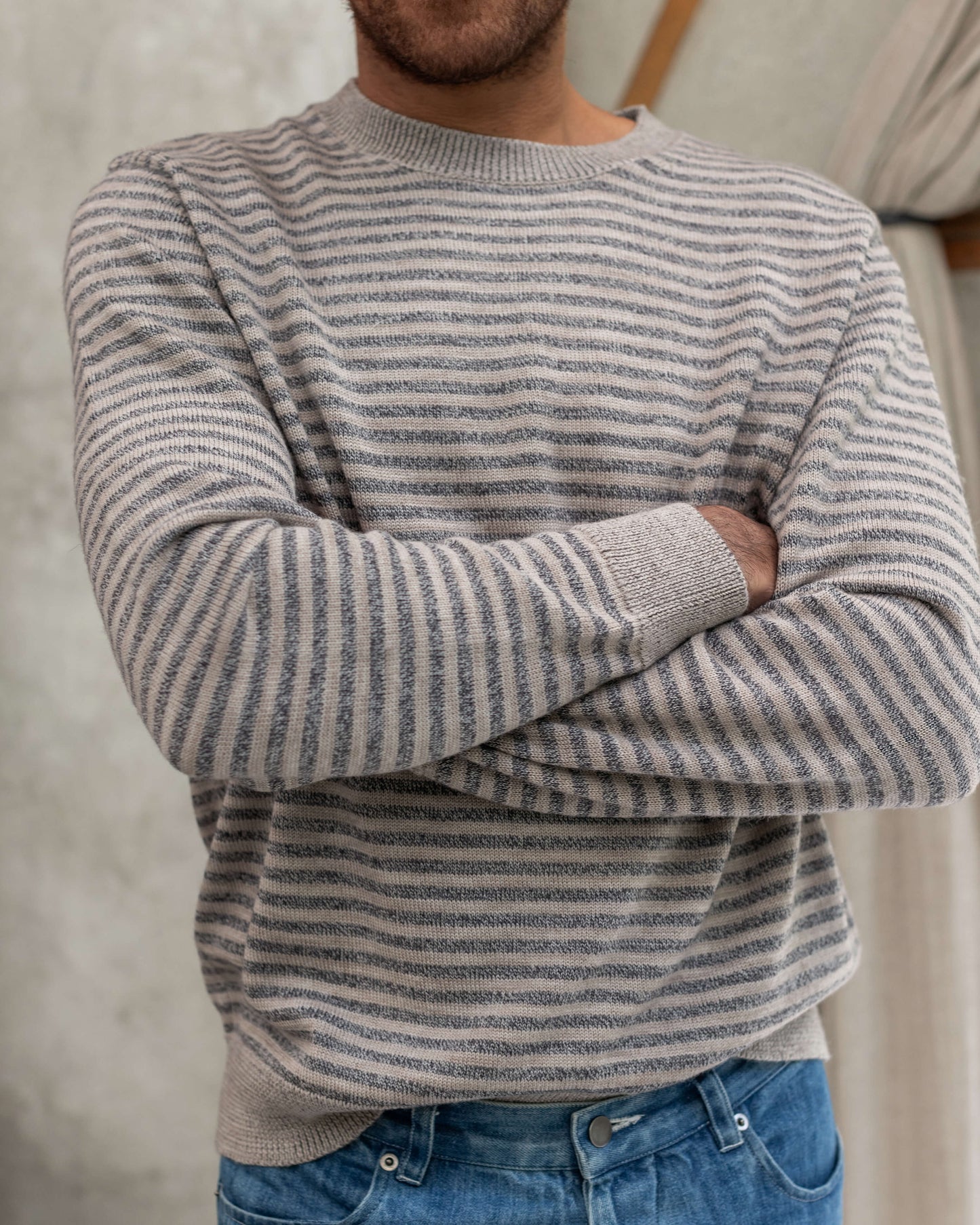 Campo Sweater / Sand Lines