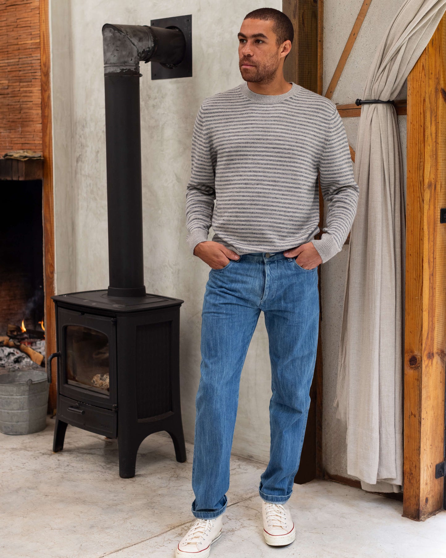 Campo Sweater / Sand Lines