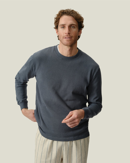 Caza Crewneck / Lake