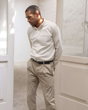 Caza Knit Shirt / Cream