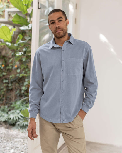 Caza Knit Shirt / Wave