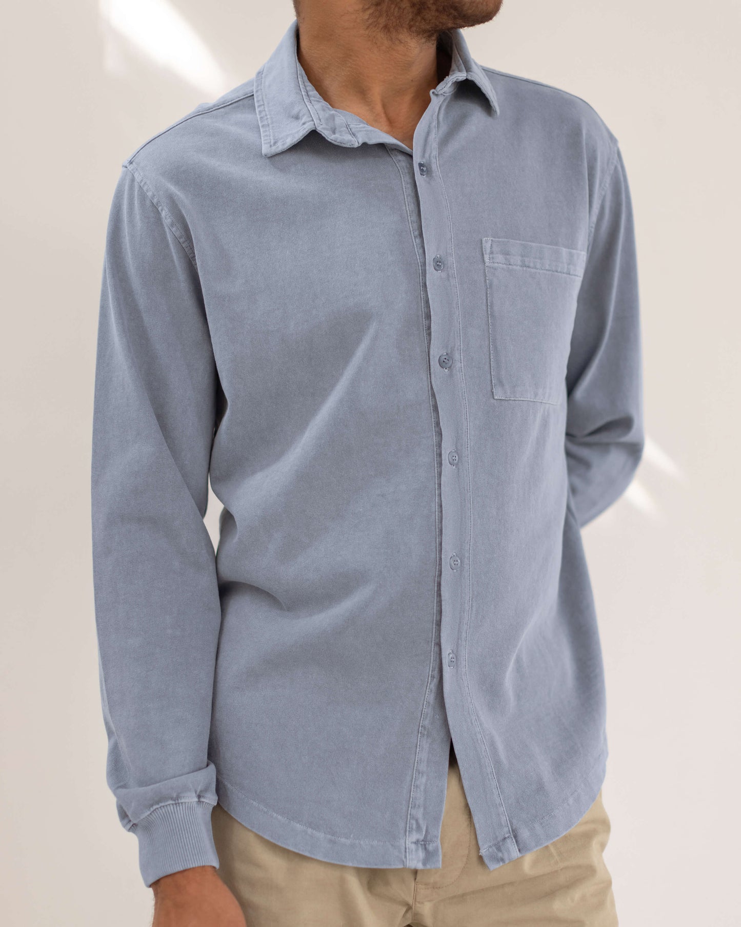 Caza Knit Shirt / Wave