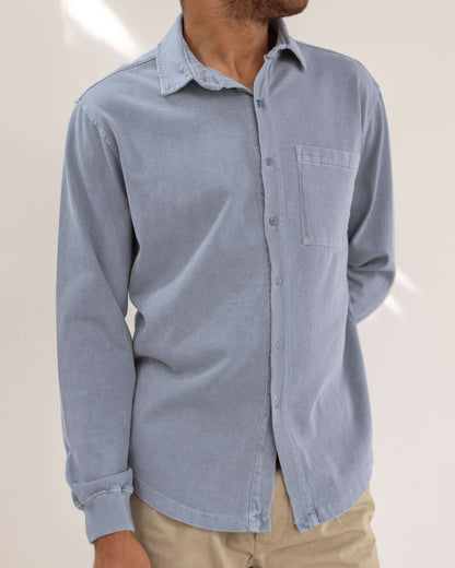 Caza Knit Shirt / Wave