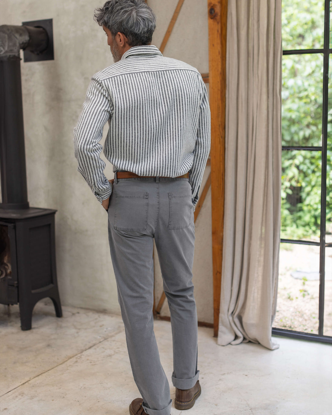 Cloud Flannel / Night Lines