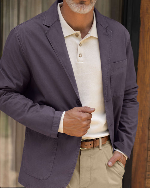 Cotton Alta Blazer / Ash