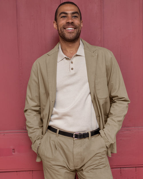 Cotton Alta Blazer / Clay