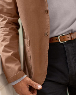 Cotton Alta Blazer / Redwood