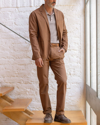 Cotton Alta Blazer / Redwood