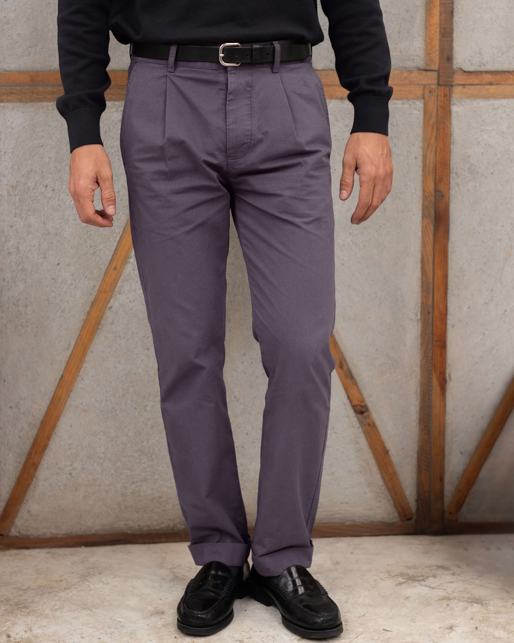 Cotton Alta Trousers / Ash