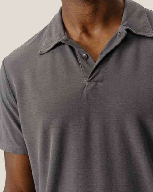 Crepe Polo / Slate