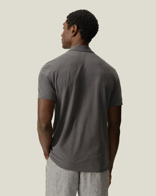 Crepe Polo / Slate