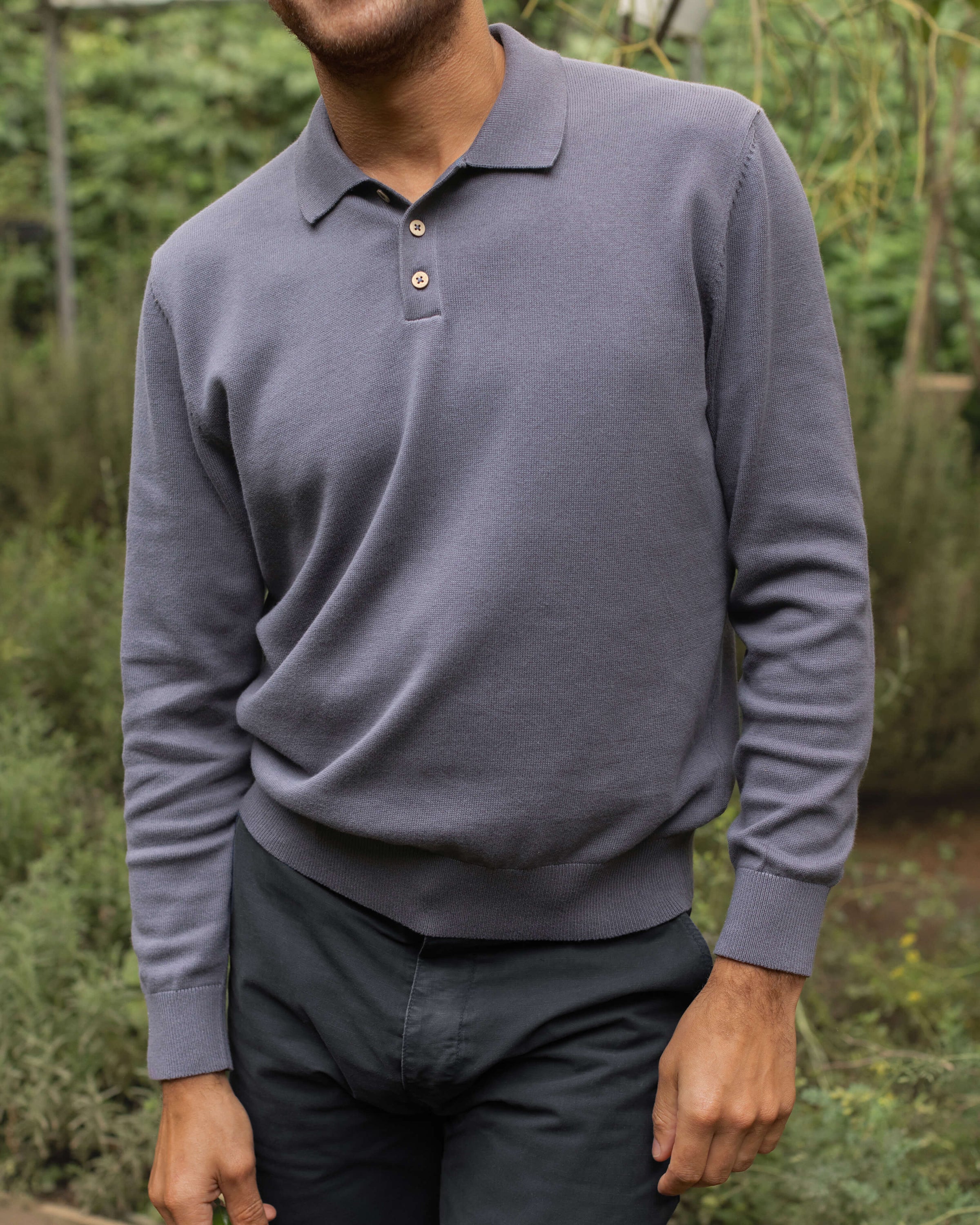 Feather Polo / Ash