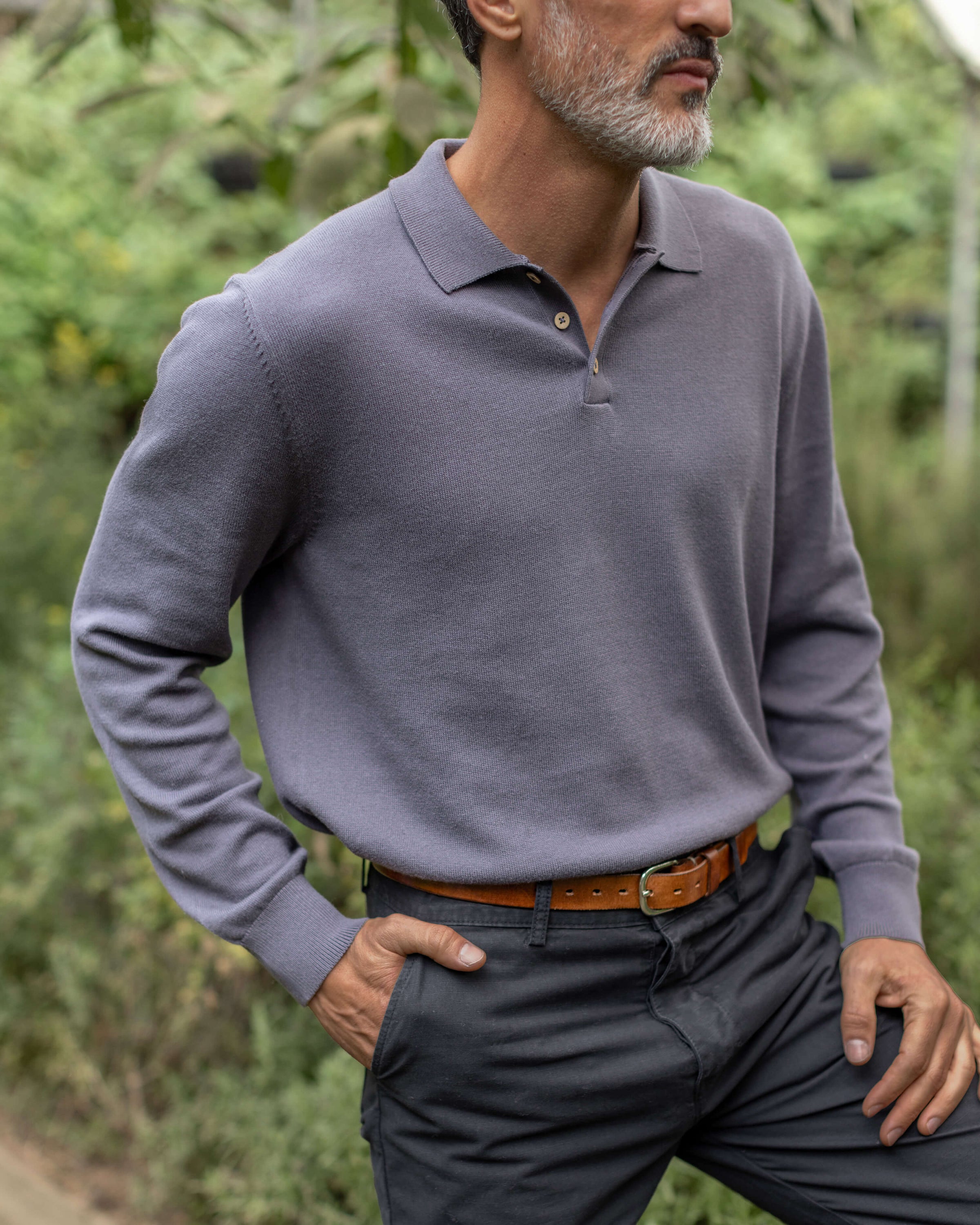 Feather Polo / Ash