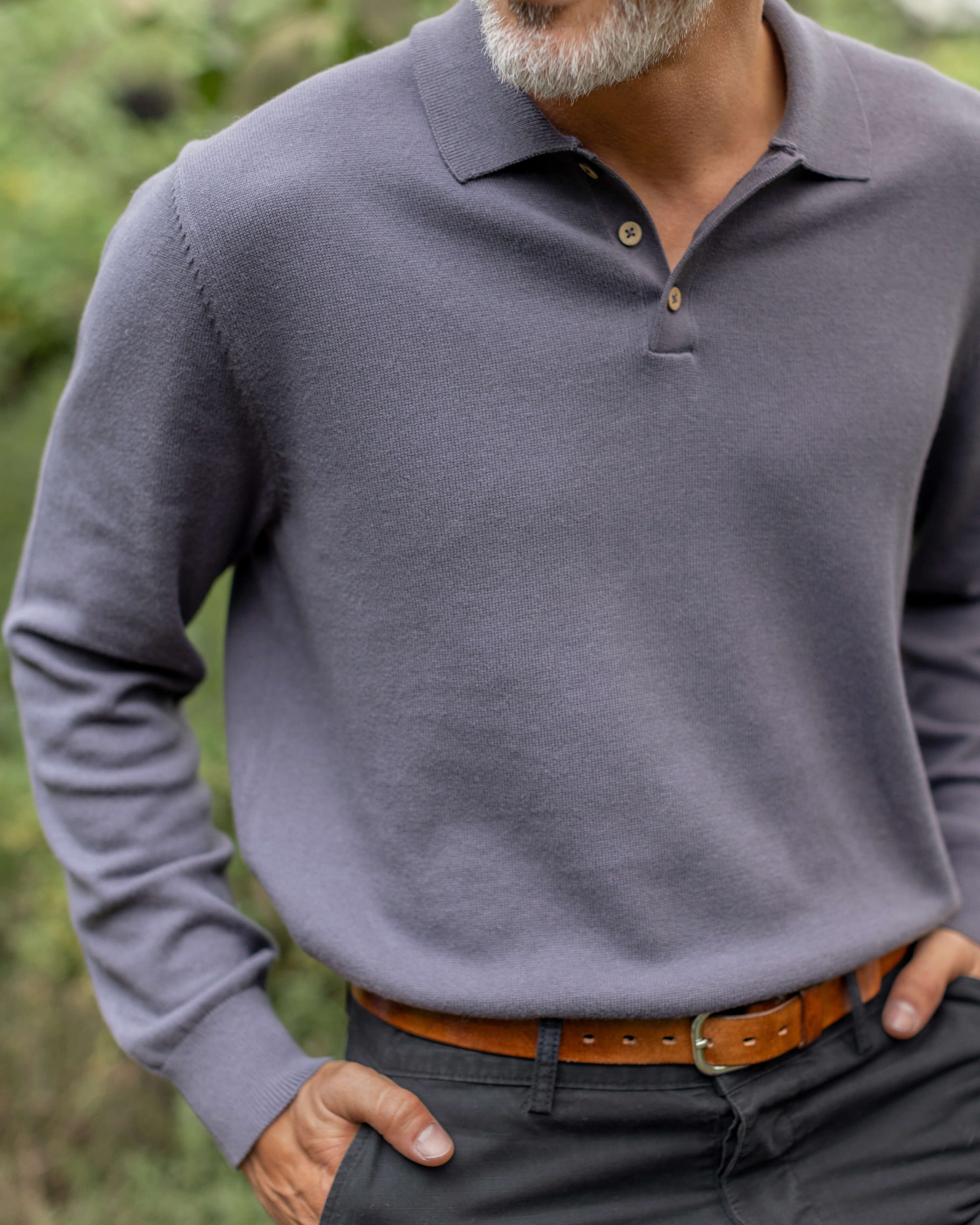 Feather Polo / Ash
