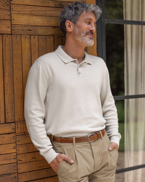 Feather Polo / Cream