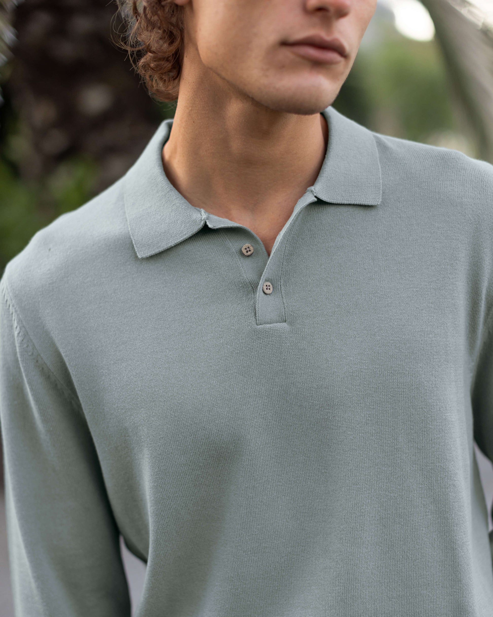 Feather Polo / Jade