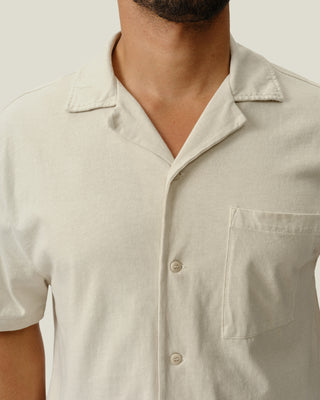 Featherweight Caza Camp Shirt / Cream