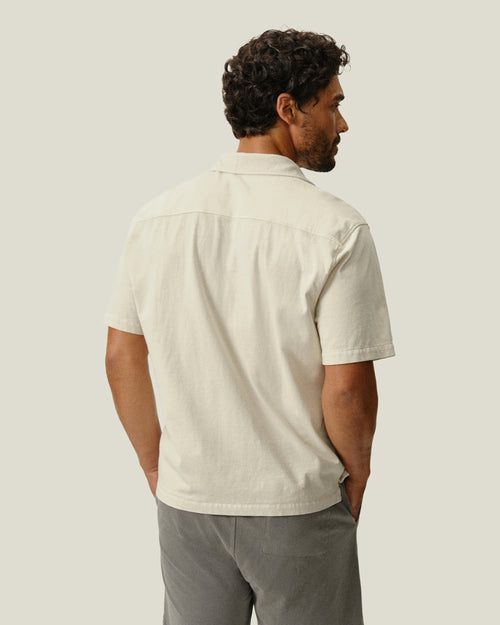 Featherweight Caza Camp Shirt / Cream