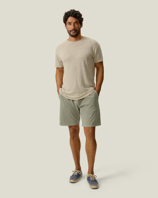 Featherweight Caza Knit Shorts / Riverstone