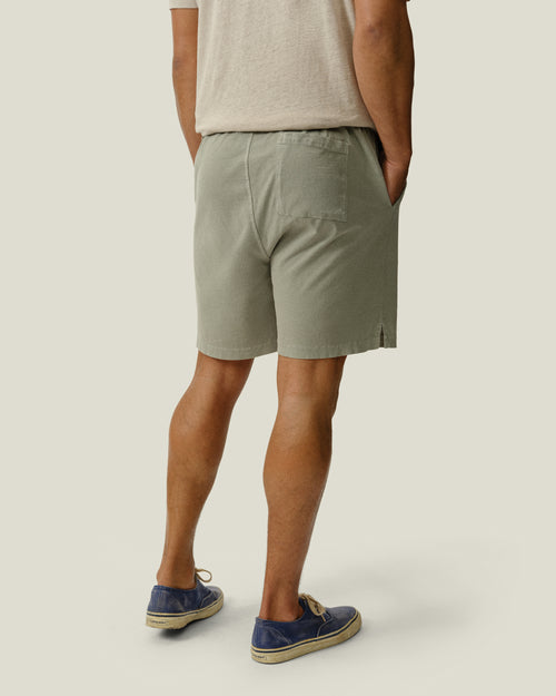 Featherweight Caza Knit Shorts / Riverstone