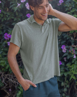 Knit Polo / Jade