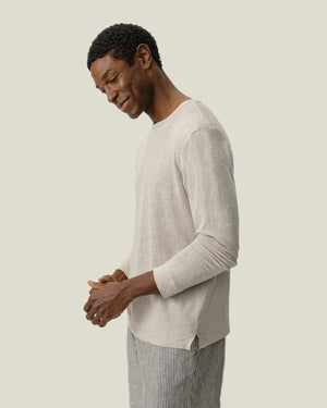 Long Sleeve Sun Tee / Bone