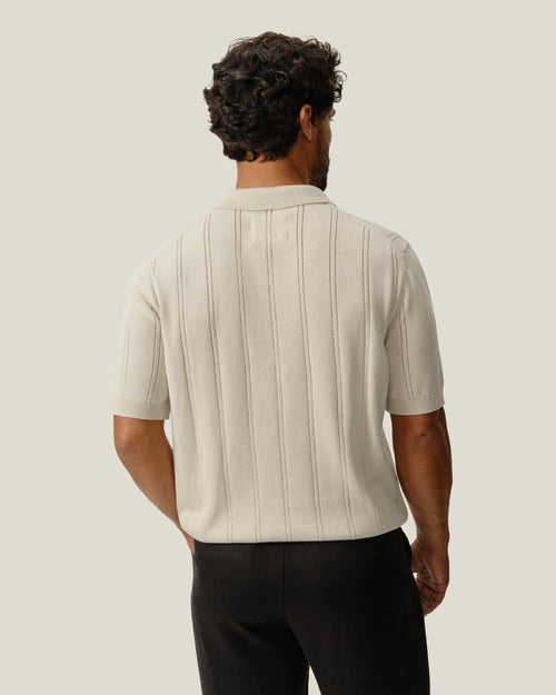 Lolo Drop Needle Sweater Polo / Shell