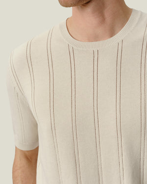 Lolo Drop Needle Sweater Tee / Shell