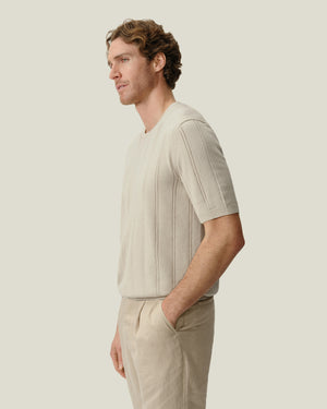 Lolo Drop Needle Sweater Tee / Shell