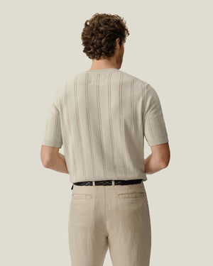 Lolo Drop Needle Sweater Tee / Shell