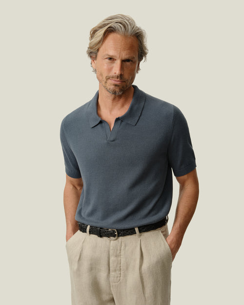 Lolo Sweater Polo / Lake