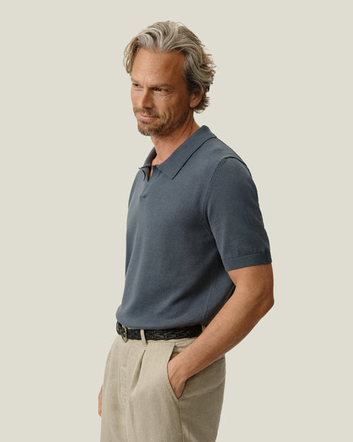 Lolo Sweater Polo / Lake