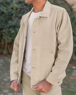 Pac Organic Cotton Ripstop Chore Jacket / Brown Gold Clay