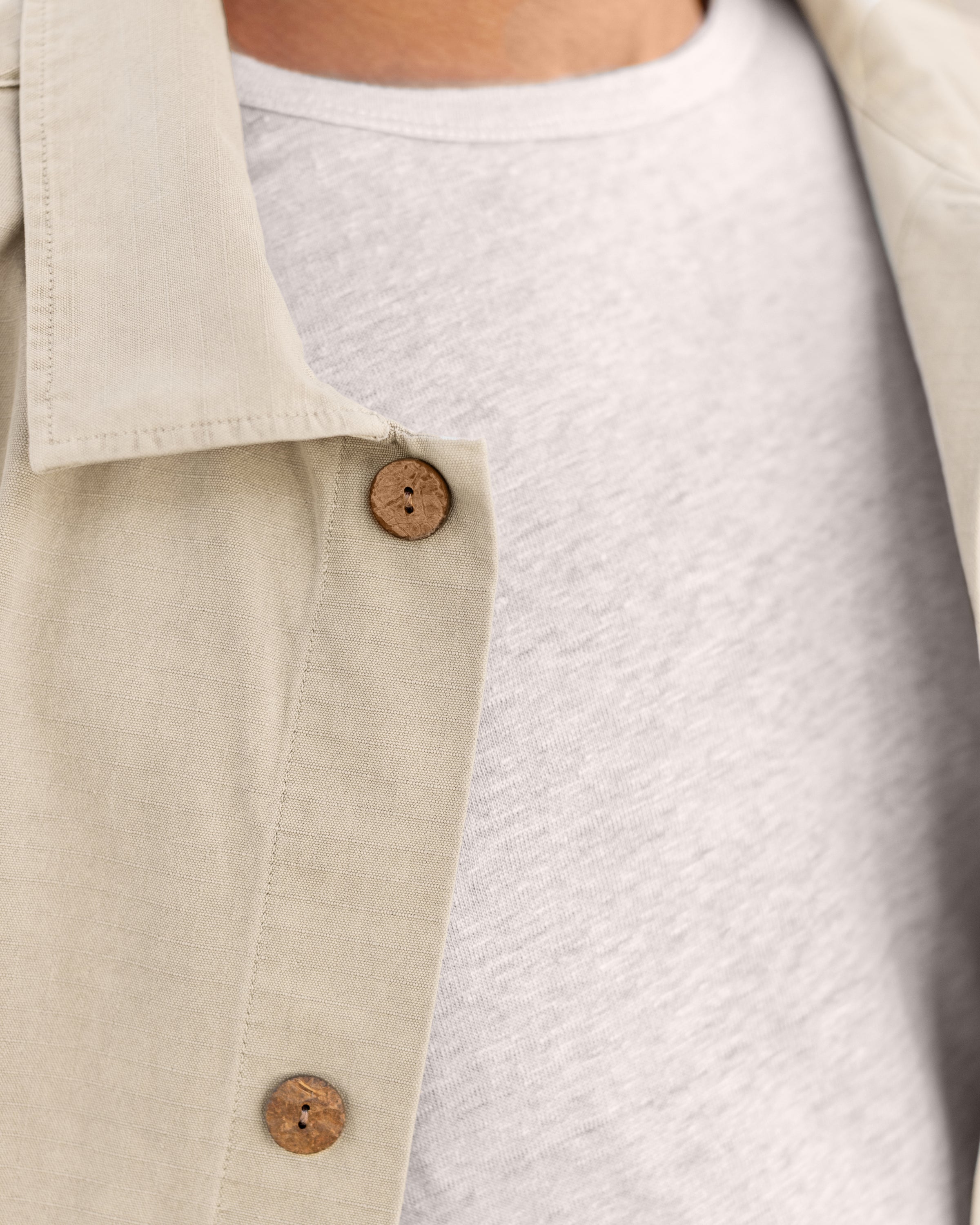 Pac Organic Cotton Ripstop Chore Jacket / Brown Gold Clay
