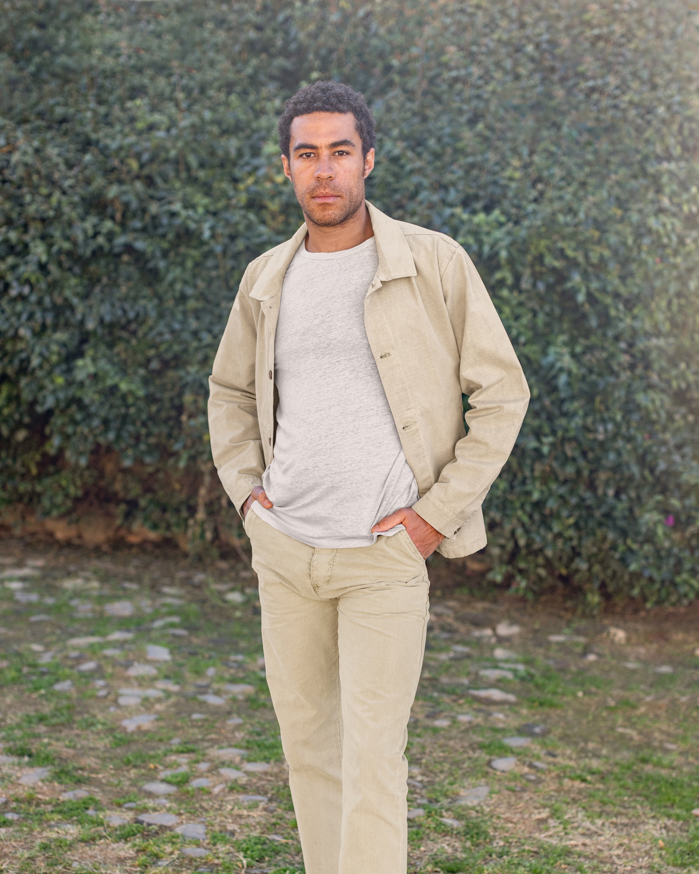Pac Organic Cotton Ripstop Chore Jacket / Brown Gold Clay