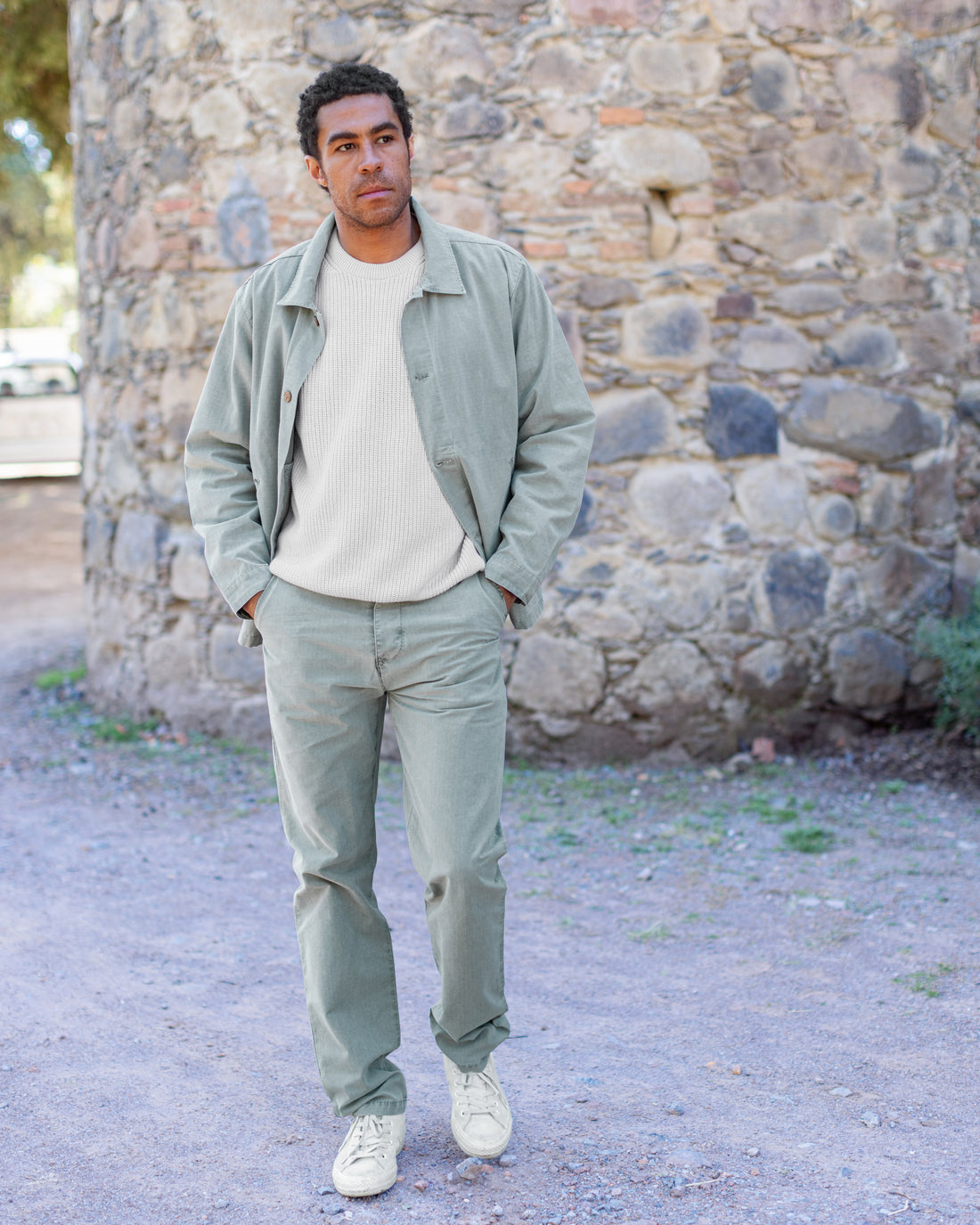 Pac Organic Cotton Ripstop Pants / Faded Green Jade