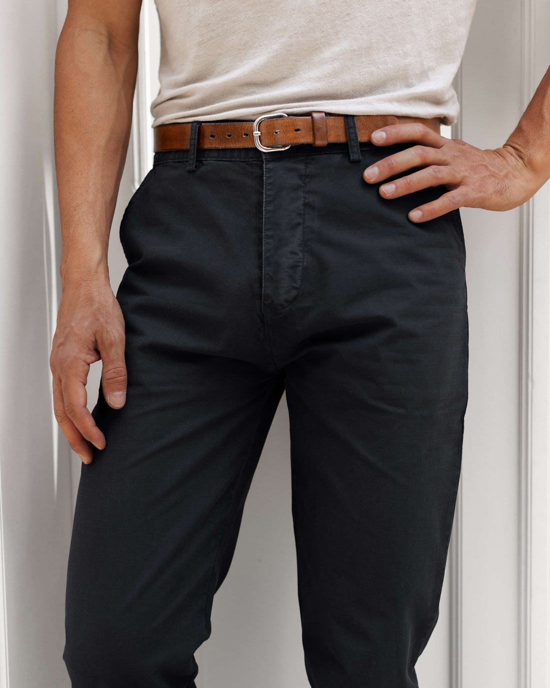 Pac Organic Cotton Ripstop Pants / Black Night