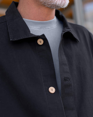 Pac Organic Cotton Ripstop Chore Jacket / Black Night