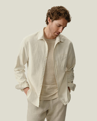 Twill Shirt / Cream