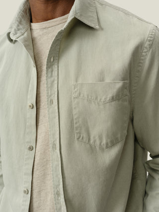 Twill Shirt / Seagrass
